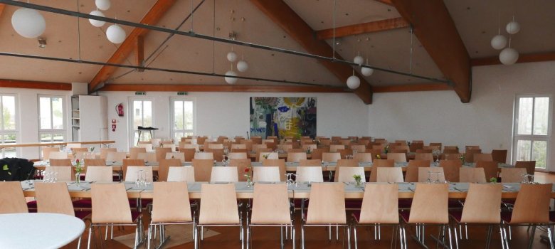 Saal im Gemeindehaus