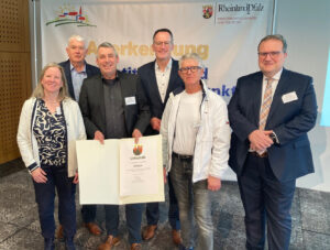 Verleihung der Urkunde: Anerkennung der Ortsgemeinde Ralingen als Investitions- und Schwerpunktgemeinde